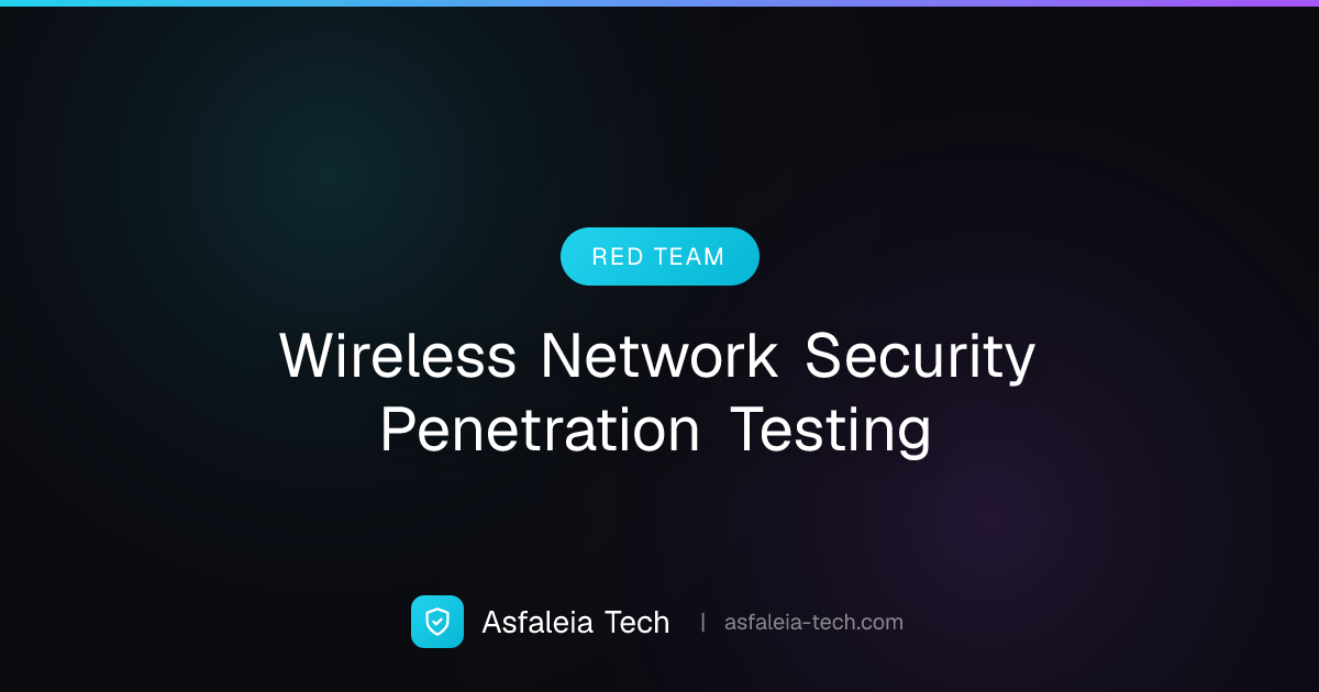 Wireless Network Security & Penetration Testing | Asfaleia-Tech Blog ...